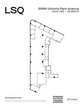2550 Victoria Park Ave, Toronto, ON à louer Plan d’étage– Image 1 sur 1