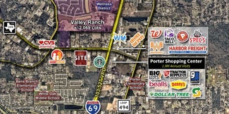 Plus de détails pour 6187 FM 1314, Porter, TX - Terrain à vendre