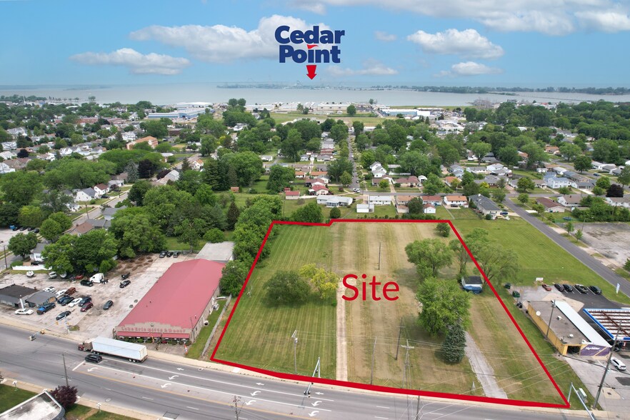 1625 Cleveland Rd, Sandusky, OH à vendre - Aérien – Image 3 sur 6