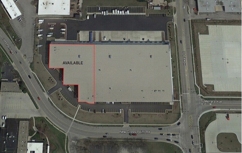 7661 New Gross Point Rd, Skokie, IL à louer - Aérien – Image 2 sur 12