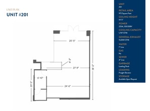 315 8th Ave SW, Calgary, AB à louer Plan d’étage– Image 1 sur 1
