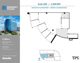4643 S Ulster St, Denver, CO à louer Plan d’étage– Image 2 sur 2