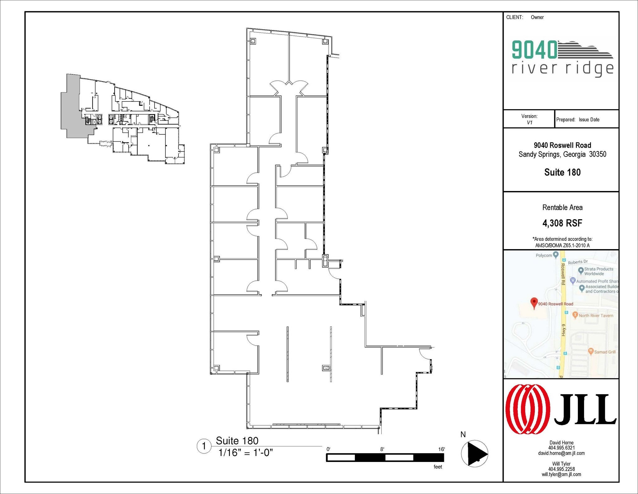9040 Roswell Rd, Atlanta, GA à louer Plan d’étage– Image 1 sur 1