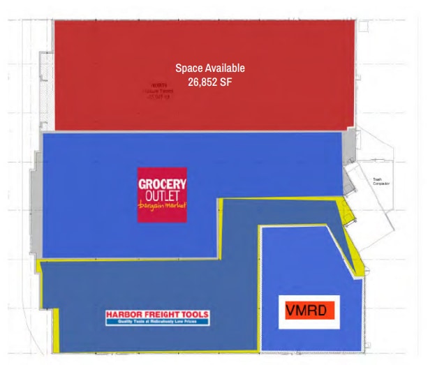 1450 S Grand Ave, Pullman, WA à louer Plan de site– Image 1 sur 1