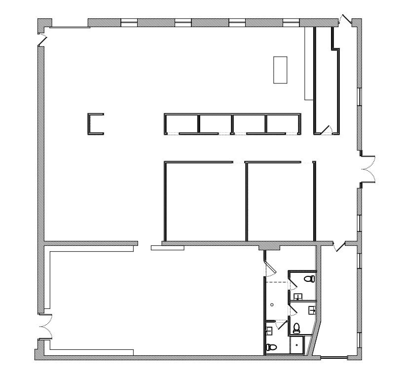 1821 W Hubbard St, Chicago, IL à louer Plan d’étage– Image 1 sur 5