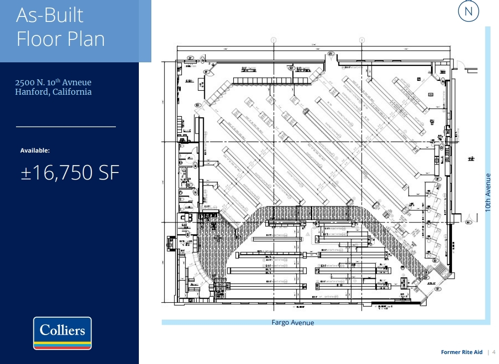 2500 N 10th Ave, Hanford, CA à louer Plan d’étage– Image 1 sur 1