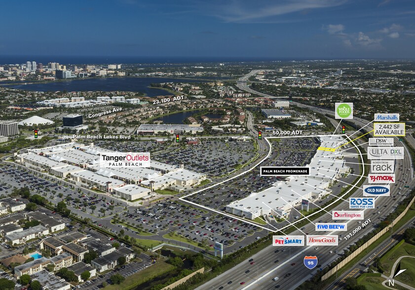1801 Palm Beach Lakes Blvd, West Palm Beach, FL à louer - Photo de l’immeuble – Image 3 sur 7