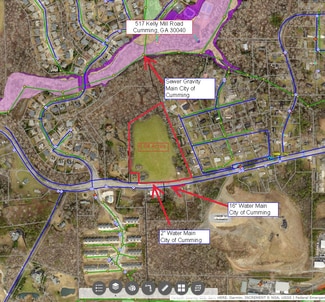 Plus de détails pour 517 Kelly Mill Rd, Cumming, GA - Terrain à vendre