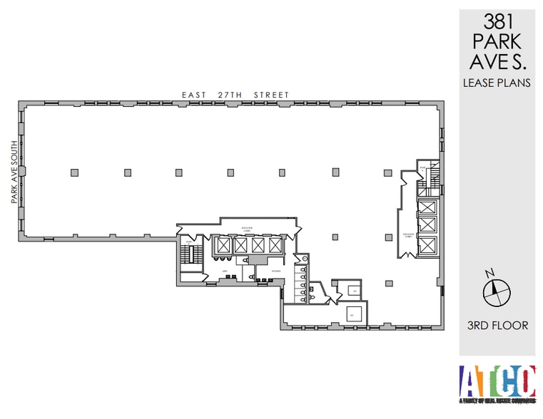 381 Park Ave S, New York, NY à louer - Plan d’étage – Image 2 sur 5