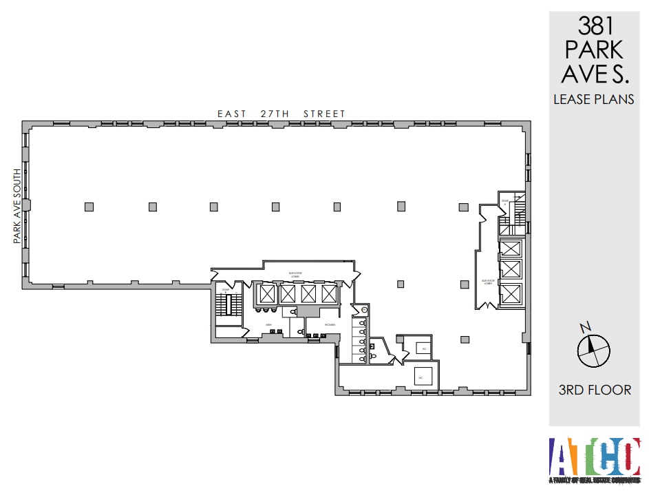 381 Park Ave S, New York, NY à louer Plan d’étage– Image 1 sur 3