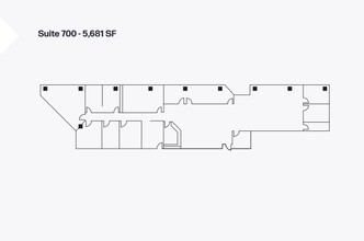 510 Burrard St, Vancouver, BC à louer Plan d’étage– Image 1 sur 1