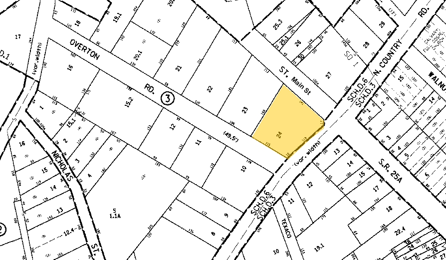 1000 Main St, Port Jefferson, NY à louer - Plan cadastral – Image 2 sur 3