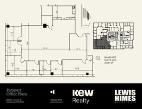 6855 S Havana St, Centennial, CO à louer Plan de site– Image 1 sur 1