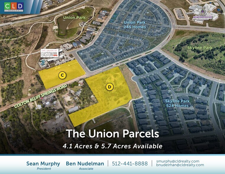 Easton Park - The Union Parcels, Austin, TX à vendre - Photo de l’immeuble – Image 1 sur 3