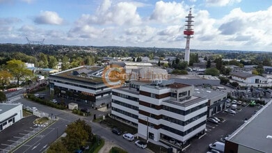 Artigues-près-Bordeaux - Vue aérienne  vue de carte