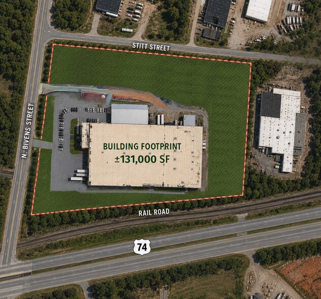 100 N Bivens Rd, Monroe, NC à vendre - Photo de l’immeuble – Image 3 sur 13
