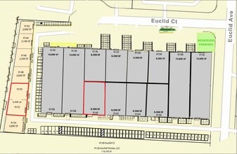 9126-9166 Euclid Ave, Manassas, VA à louer Plan de site– Image 1 sur 1