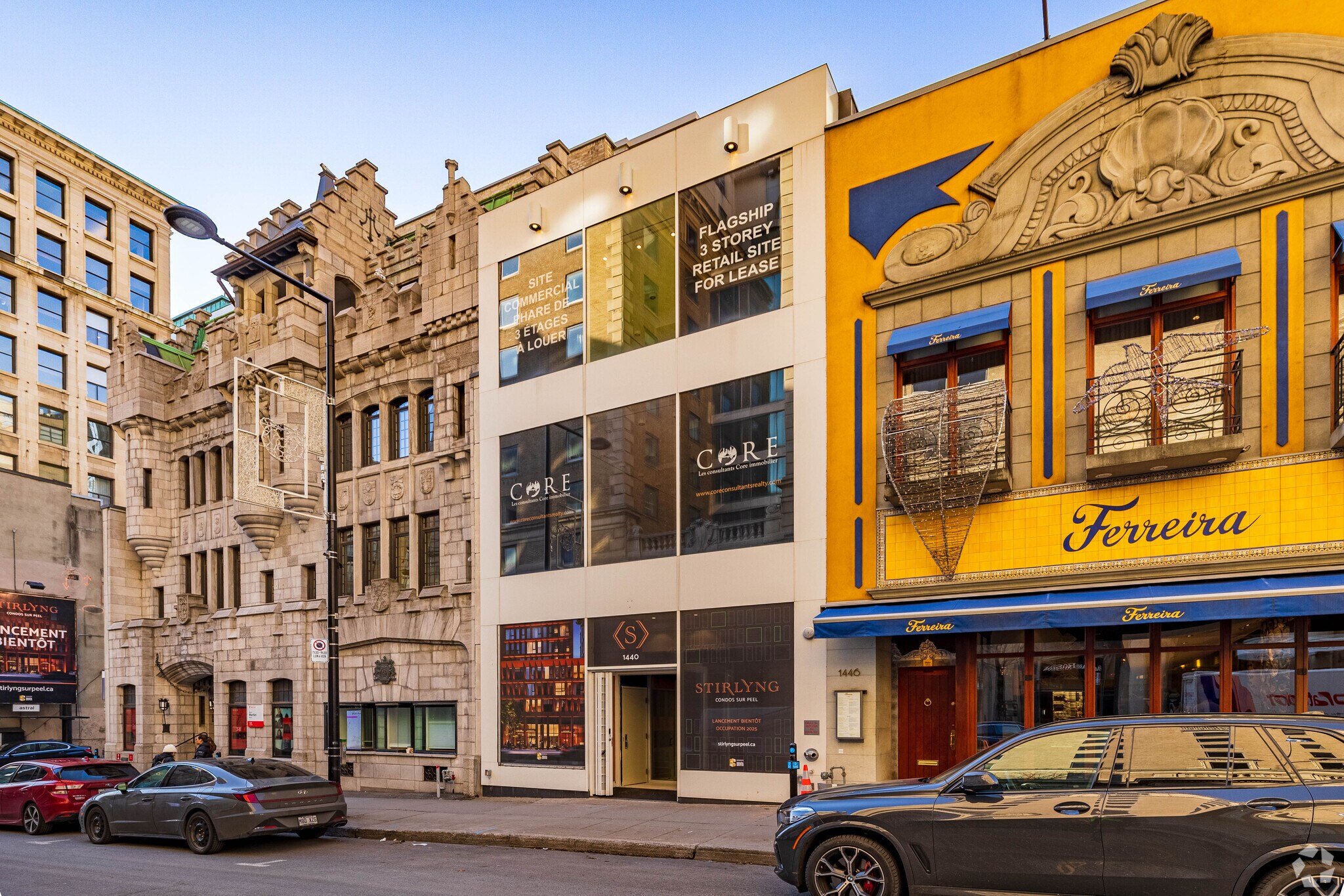 1440-1442 Rue Peel, Montréal, QC à louer Photo principale– Image 1 sur 9