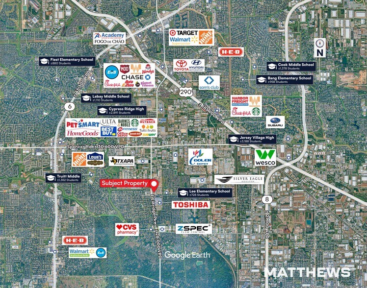 6370 N Eldridge Pky, Houston, TX à louer - Photo de l’immeuble – Image 2 sur 4