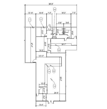 7402-7456 N 30th St, Omaha, NE à louer Plan d’étage– Image 1 sur 2