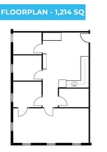 1200 E Morehead St, Charlotte, NC à louer Plan d’étage– Image 1 sur 5