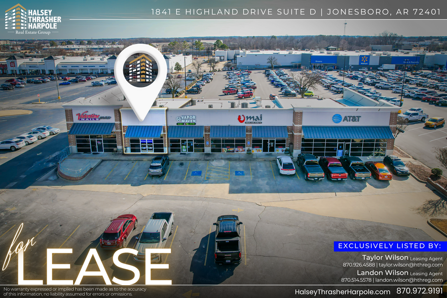 1841 E Highland Dr, Jonesboro, AR à louer - Photo de l’immeuble – Image 1 sur 5