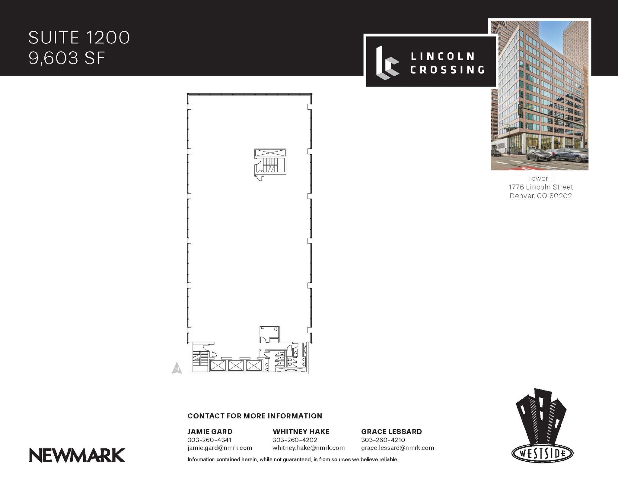 1776 N Lincoln St, Denver, CO à louer Plan d’étage– Image 1 sur 1
