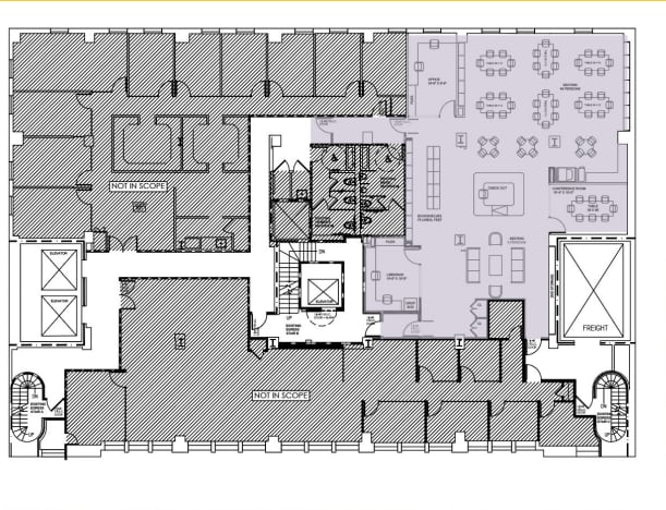 244-250 W 54th St, New York, NY à louer Plan d’étage– Image 1 sur 1