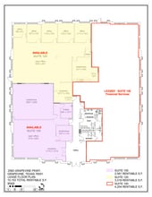 2560 SW Grapevine Pky, Grapevine, TX à louer Plan d’étage– Image 1 sur 11