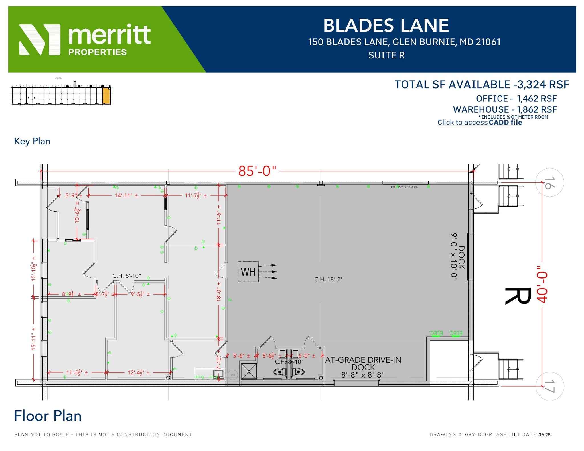 150 Blades Ln, Glen Burnie, MD à louer Plan d’étage– Image 1 sur 1