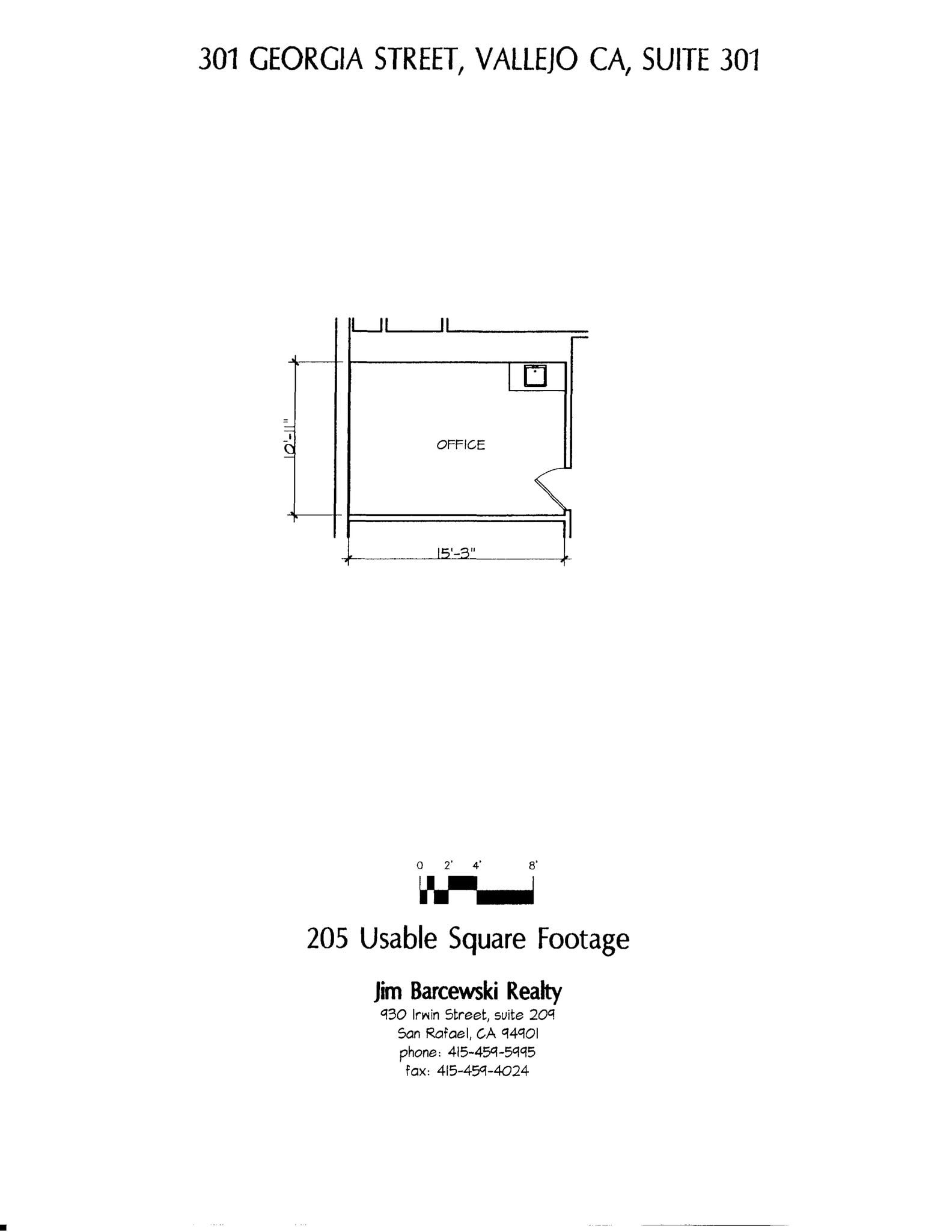 301 Georgia St, Vallejo, CA à louer Plan de site– Image 1 sur 4