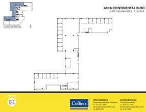 300 Continental Blvd, El Segundo, CA à louer Plan d’étage– Image 2 sur 2