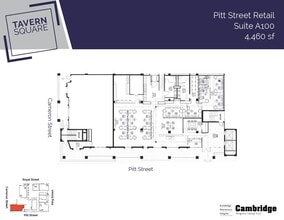 123 N Pitt St, Alexandria, VA à louer Plan d’étage– Image 1 sur 1