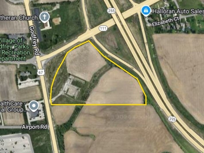 6713 Godfrey Rd, Godfrey, IL à vendre - Aérien – Image 2 sur 4