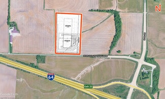 Plus de détails pour 8971 Shiloh Valley Township Line Rd, Lebanon, IL - Industriel/Logistique à louer