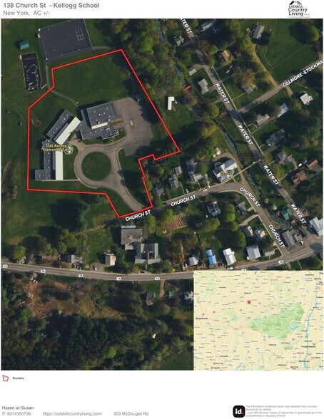 138 Church St, Treadwell, NY à louer - Plan cadastral – Image 2 sur 2