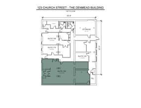 113 Church St, Marietta, GA à louer Plan d’étage– Image 1 sur 1