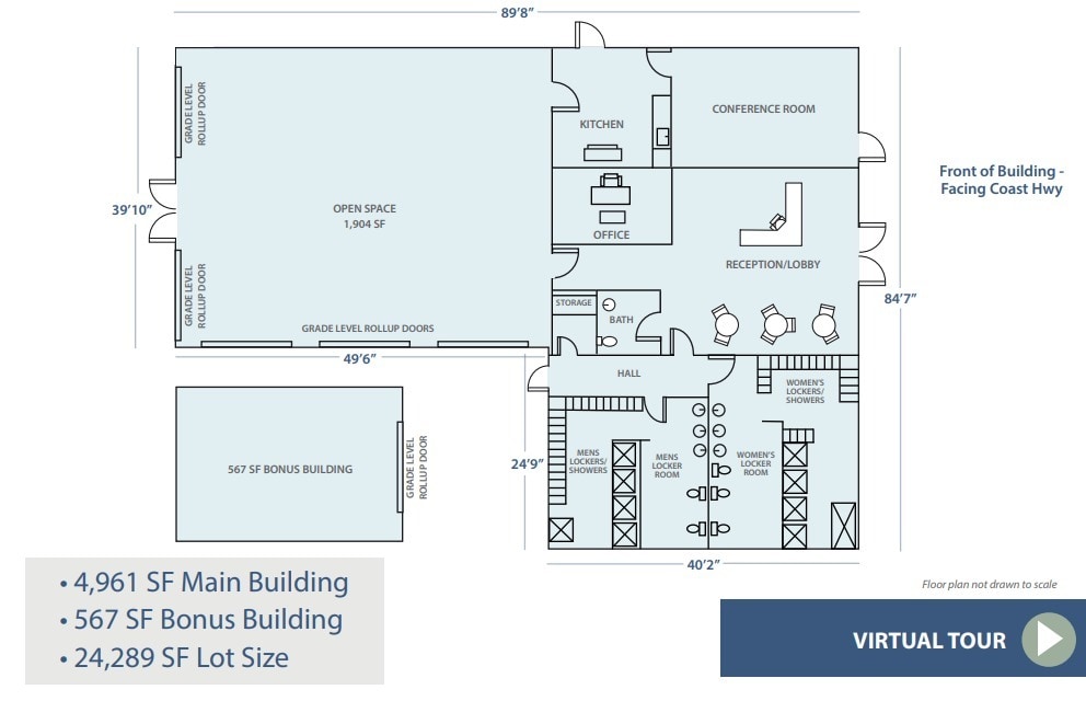 1523 S Coast Hwy, Oceanside, CA à vendre Plan d’étage– Image 1 sur 1