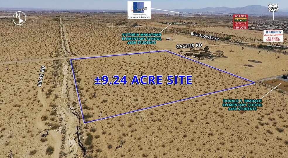 11143 Cactus Road, Adelanto, CA à vendre - Photo de l’immeuble – Image 2 sur 6