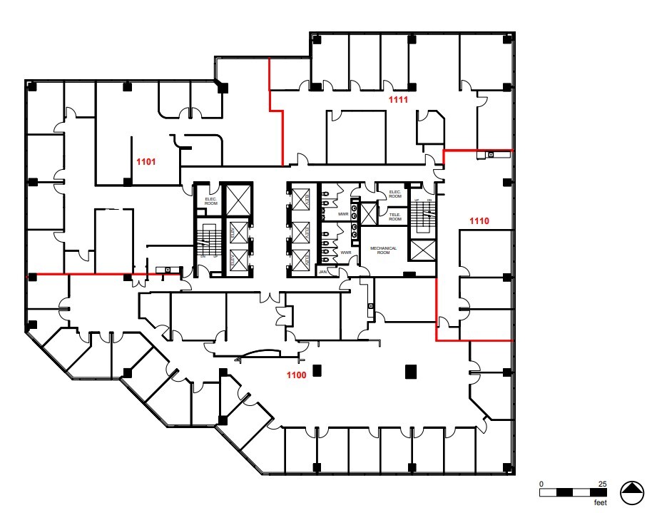 5255 Yonge St, Toronto, ON à louer Plan d’étage– Image 1 sur 1