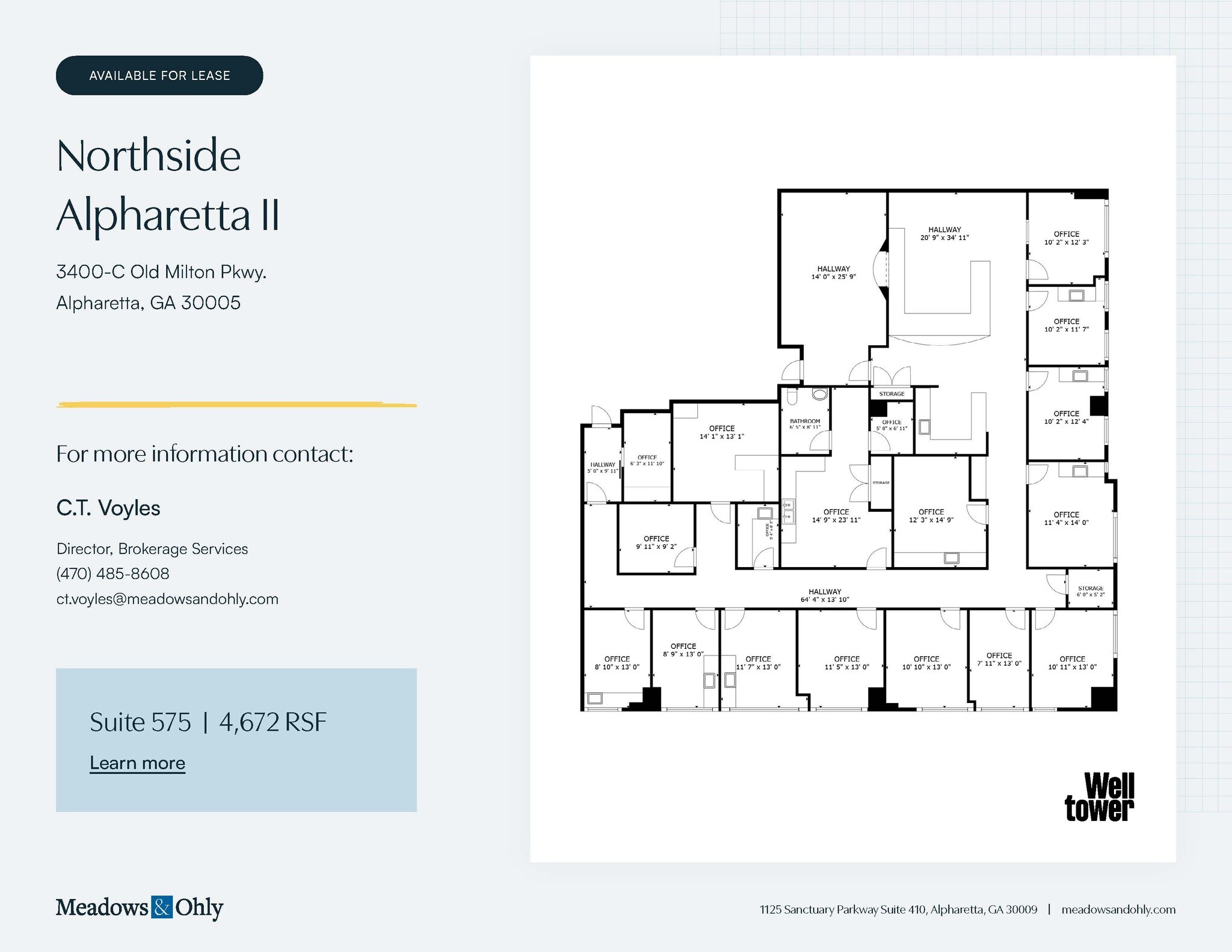3400 Old Milton Pky, Alpharetta, GA à louer Plan de site– Image 1 sur 1