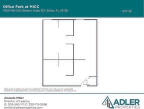 1200 NW 78th Ave, Doral, FL à louer Plan d’étage– Image 1 sur 1