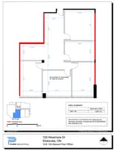 100 Westmore Dr, Toronto, ON à louer Plan d’étage– Image 1 sur 1