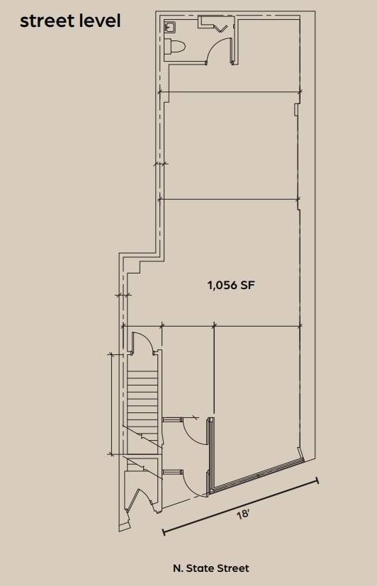 1131 N State St, Chicago, IL à louer Plan d’étage– Image 1 sur 1