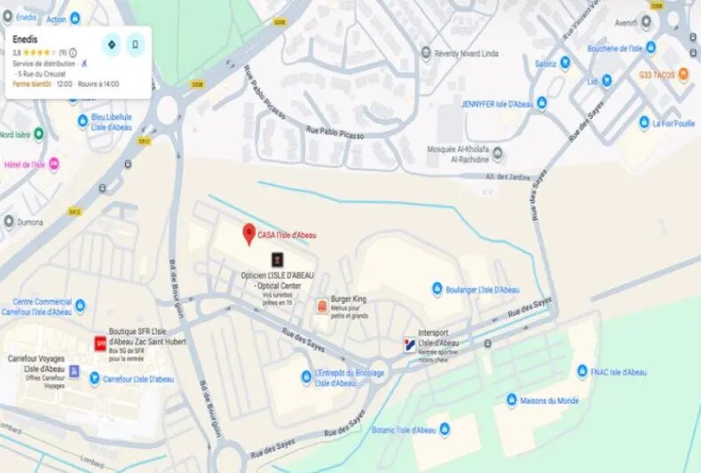 Local commercial dans L'ISLE-D'ABEAU à louer - Photo de l’immeuble – Image 2 sur 4