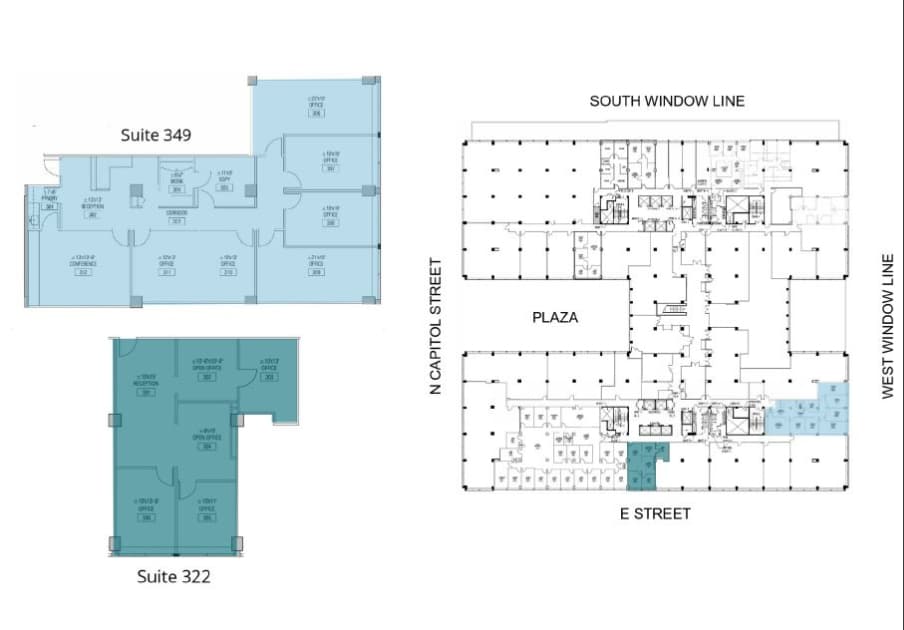 400-444 N Capitol St NW, Washington, DC à louer Plan d’étage– Image 1 sur 1