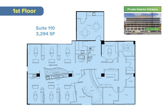 6500 Rock Spring Dr, Bethesda, MD à louer Photo intérieure– Image 1 sur 1
