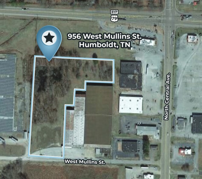 965 W Mullins St, Humboldt, TN à louer - Plan de site – Image 2 sur 4