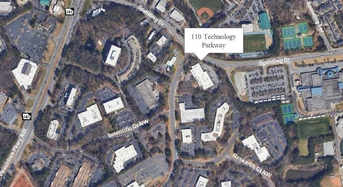 110 Technology Pky, Peachtree Corners, GA à louer - Photo de l’immeuble – Image 3 sur 7