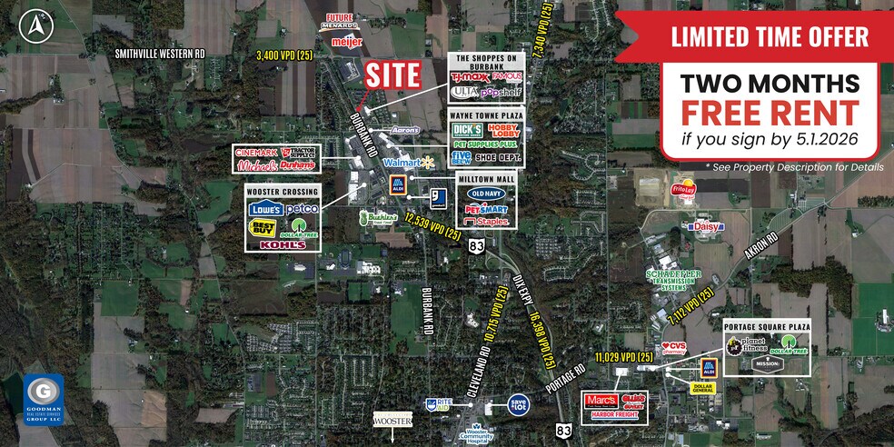 4389 Burbank Rd, Wooster, OH à louer - Aérien – Image 3 sur 3